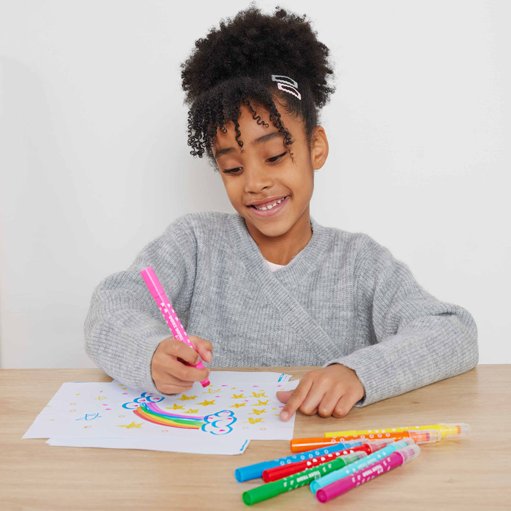 Stationery - Candy Pastel Markers childrens gift by Tiger Tribe