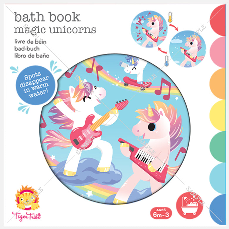 Bath Book - Magic Unicorns