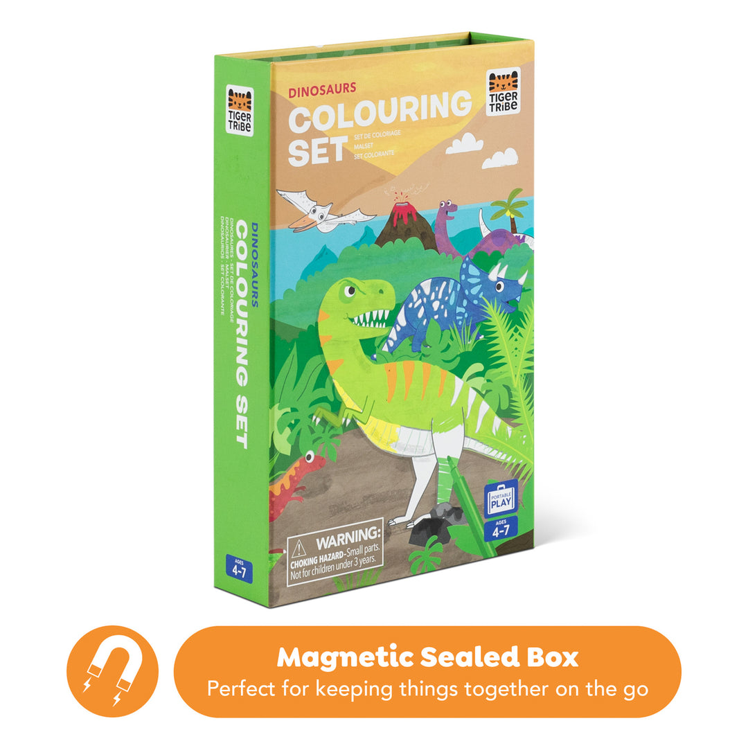 Colouring Set - Dinosaur