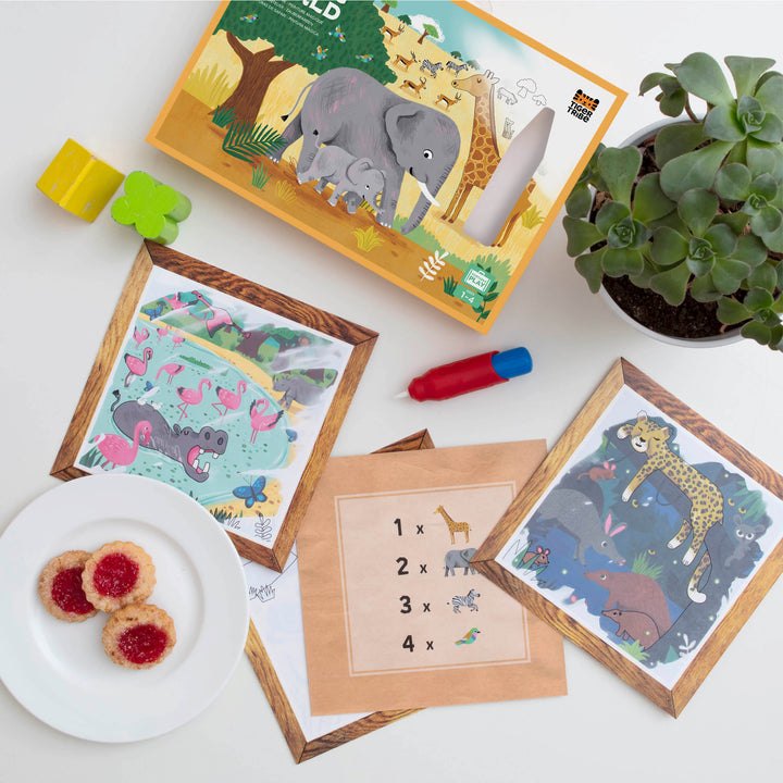 Magic Painting World - Safari Adventures