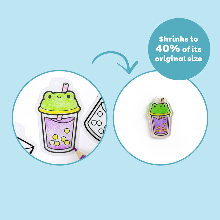 Shrinkorama - Charm Bracelet - Kawaii Drinks