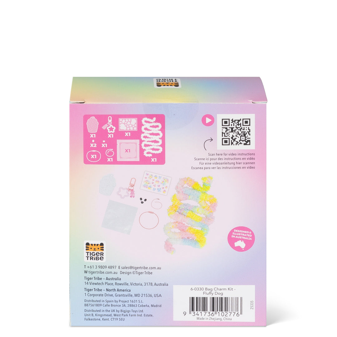 Bag Charm Kit - Fluffy Dog
