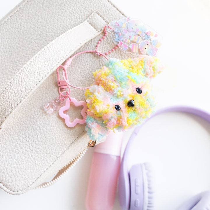 Bag Charm Kit - Fluffy Dog