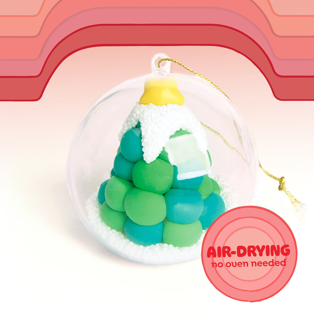 Clay Craft - Ornament Kit - Snowman & Tree