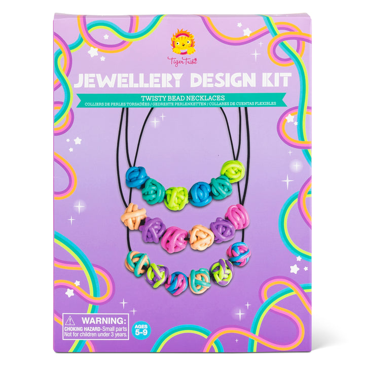 Jewellery Design Kit - Twisty Beads Necklaces