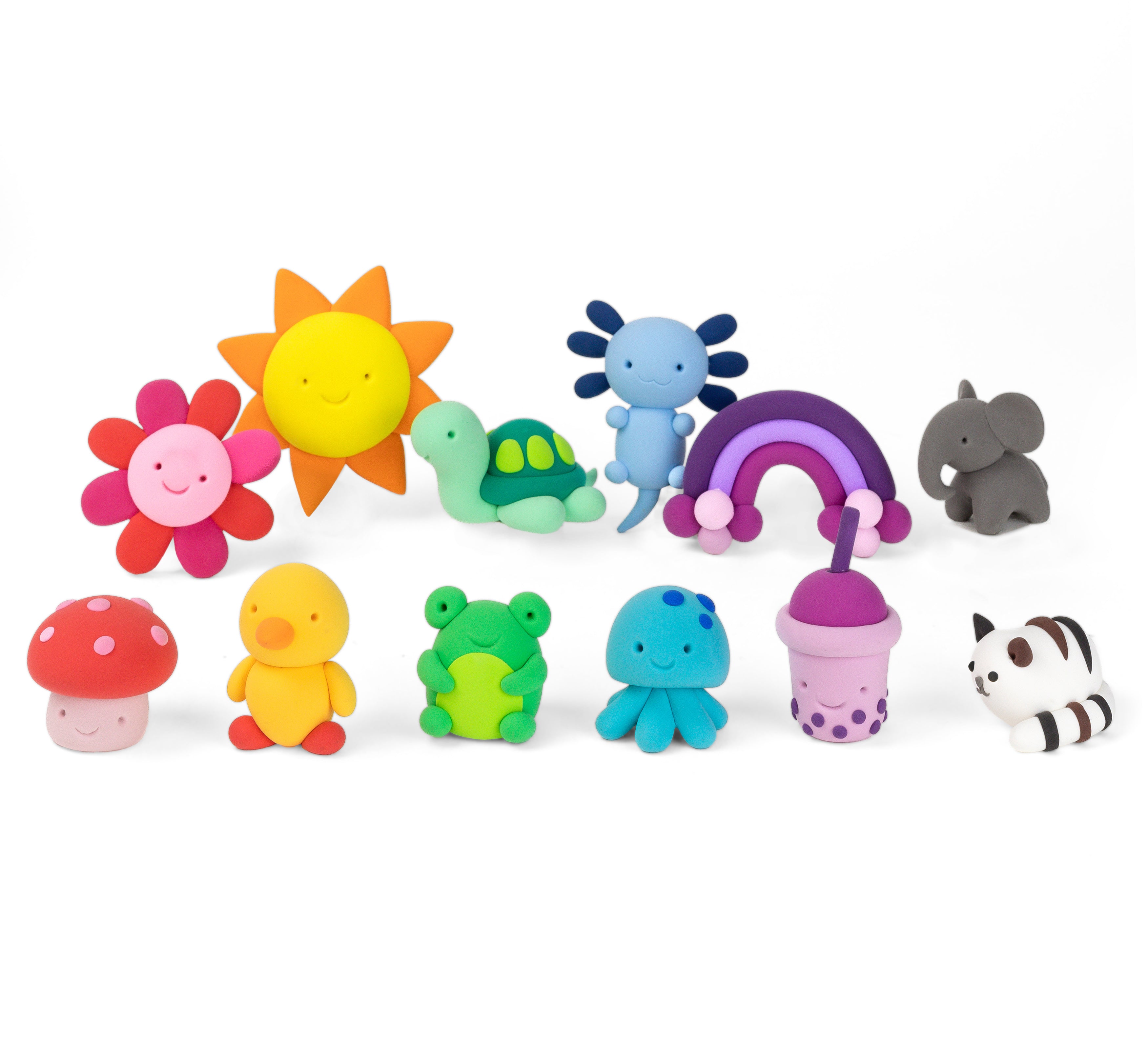 Super Clay - Sunset (Pink + Red) – Tiger Tribe