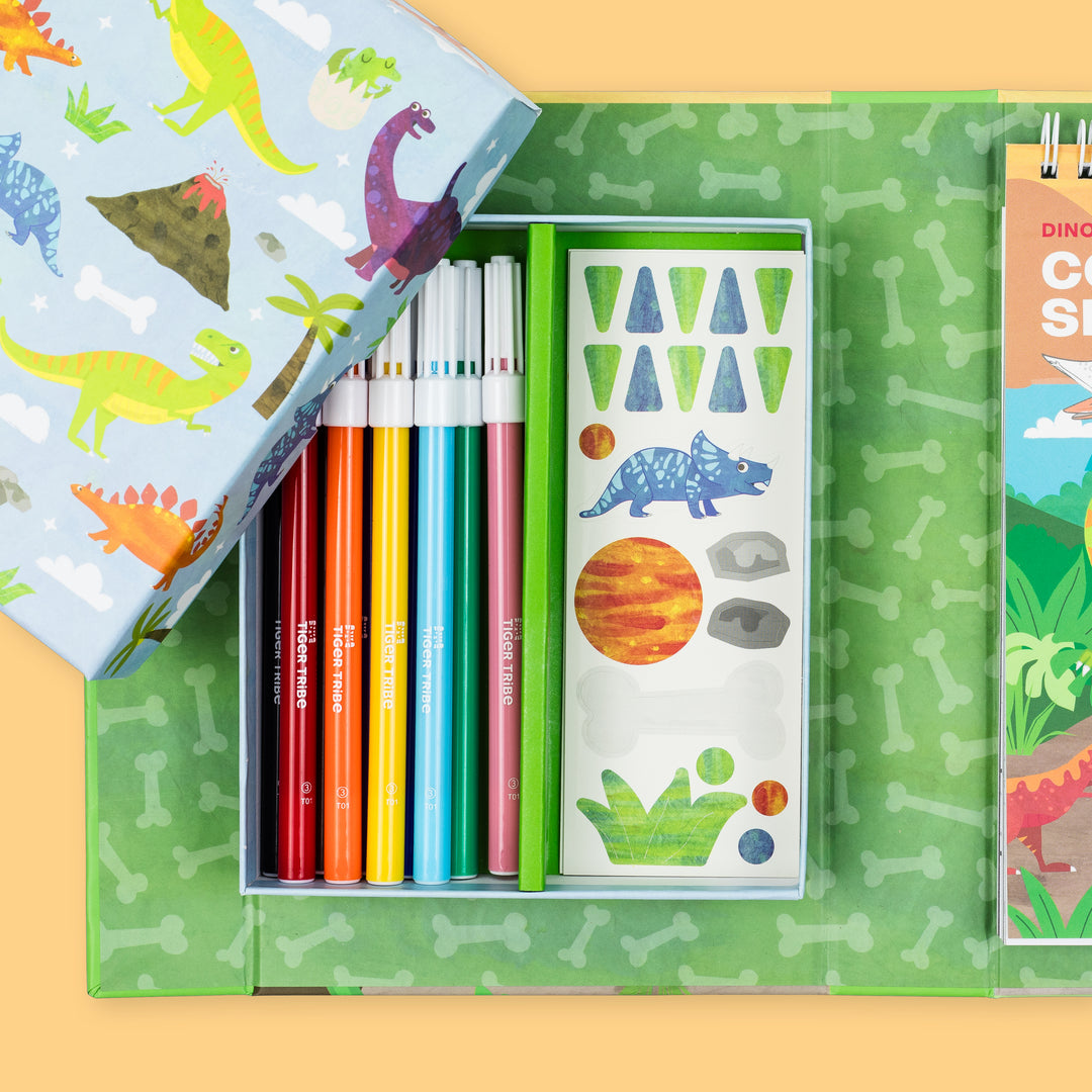 Colouring Set - Dinosaur Colouring Set - Dinosaur