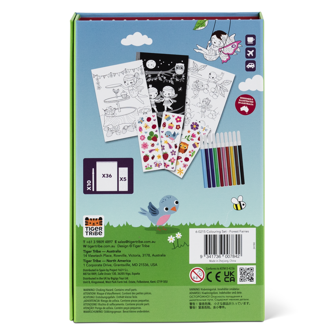 Colouring Set - Forest Fairies