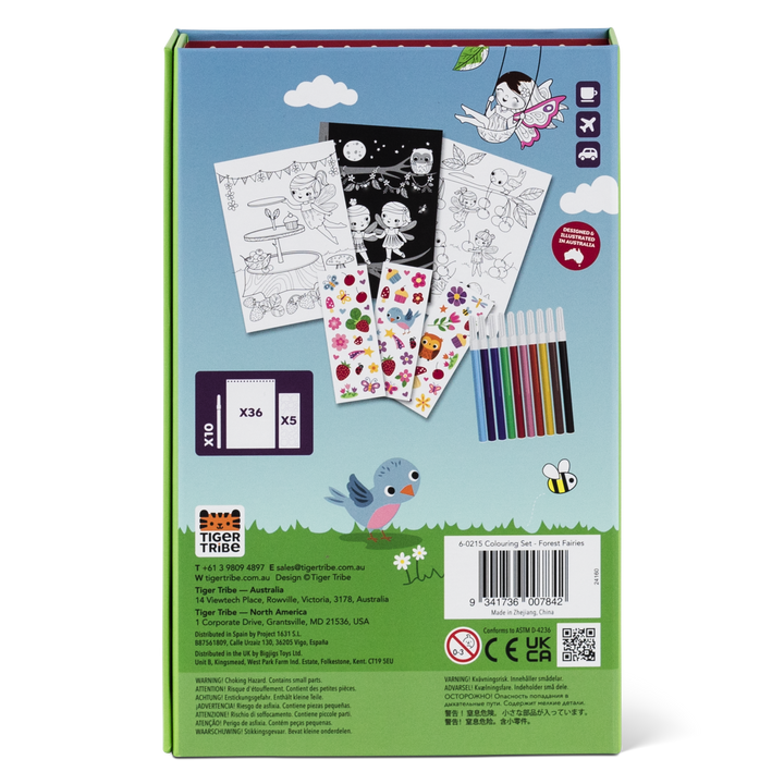 Colouring Set - Forest Fairies
