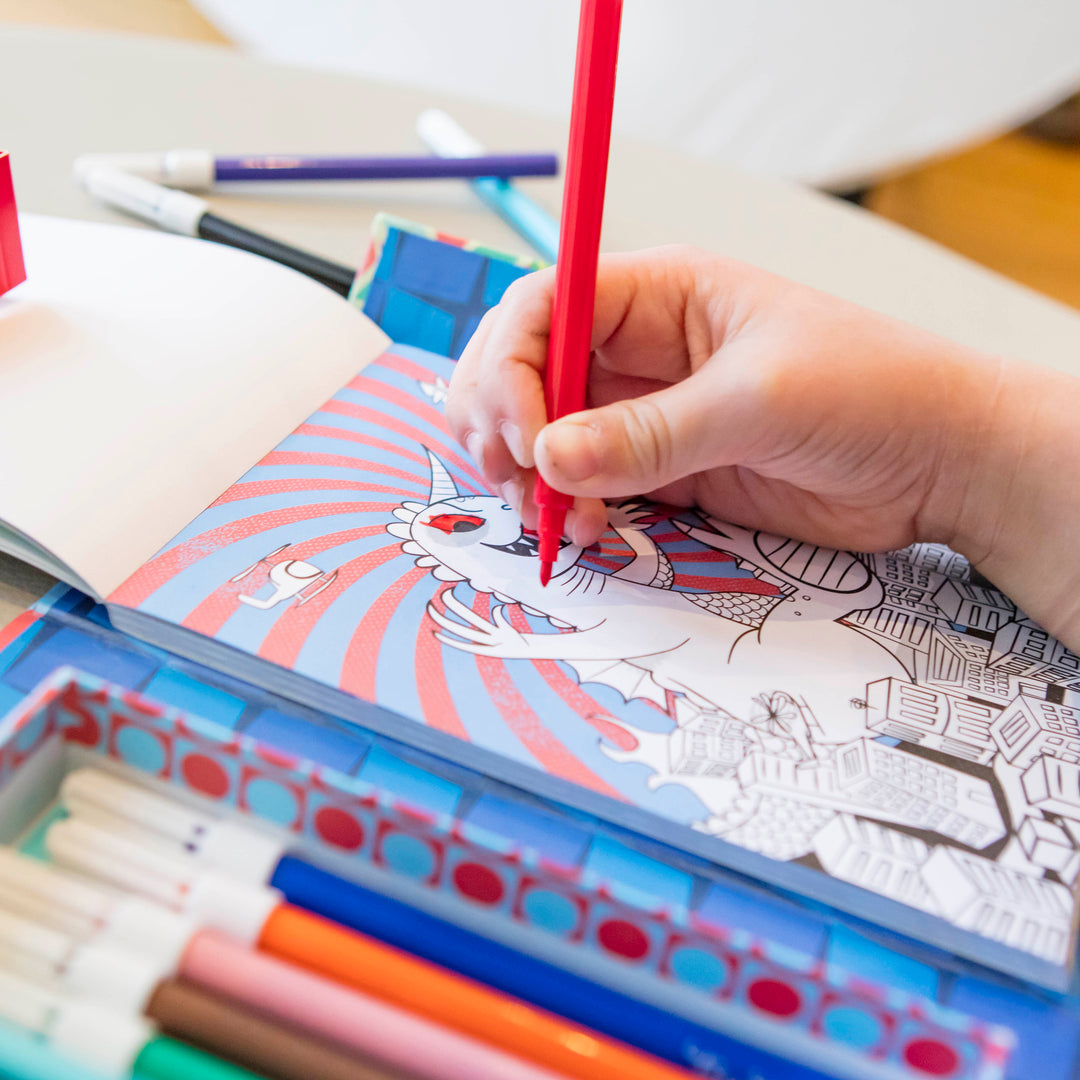 3D Colouring Set - Sci Fi Fun