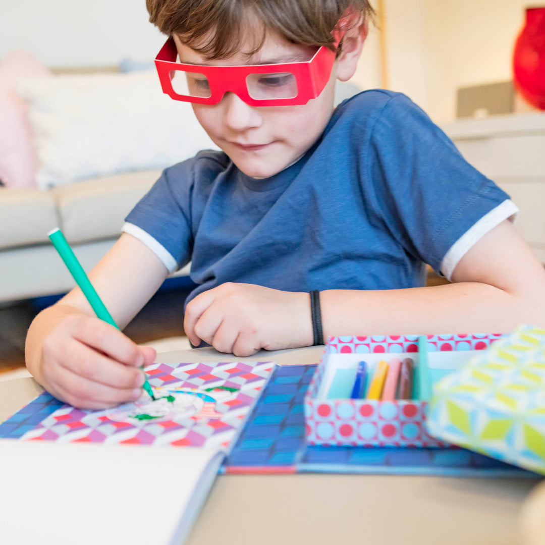 3D Colouring Set - Sci Fi Fun