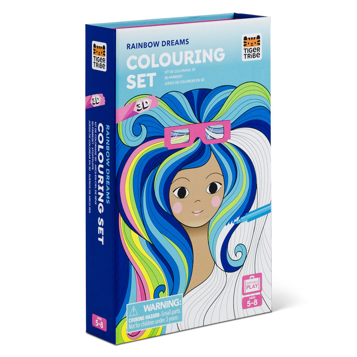 3D Colouring Set - Rainbow Dreams