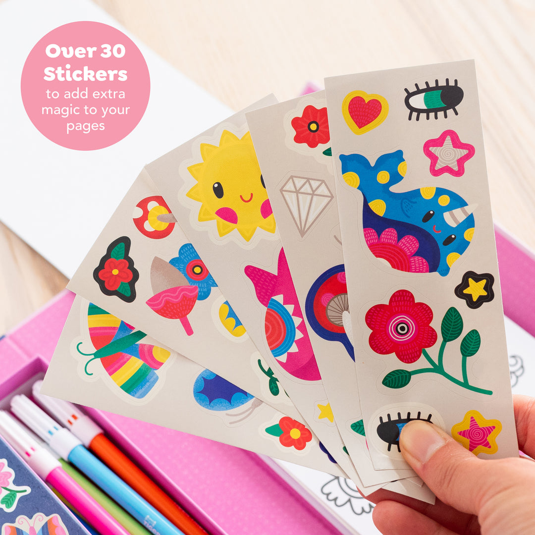 Colouring Set - Magical Creatures
