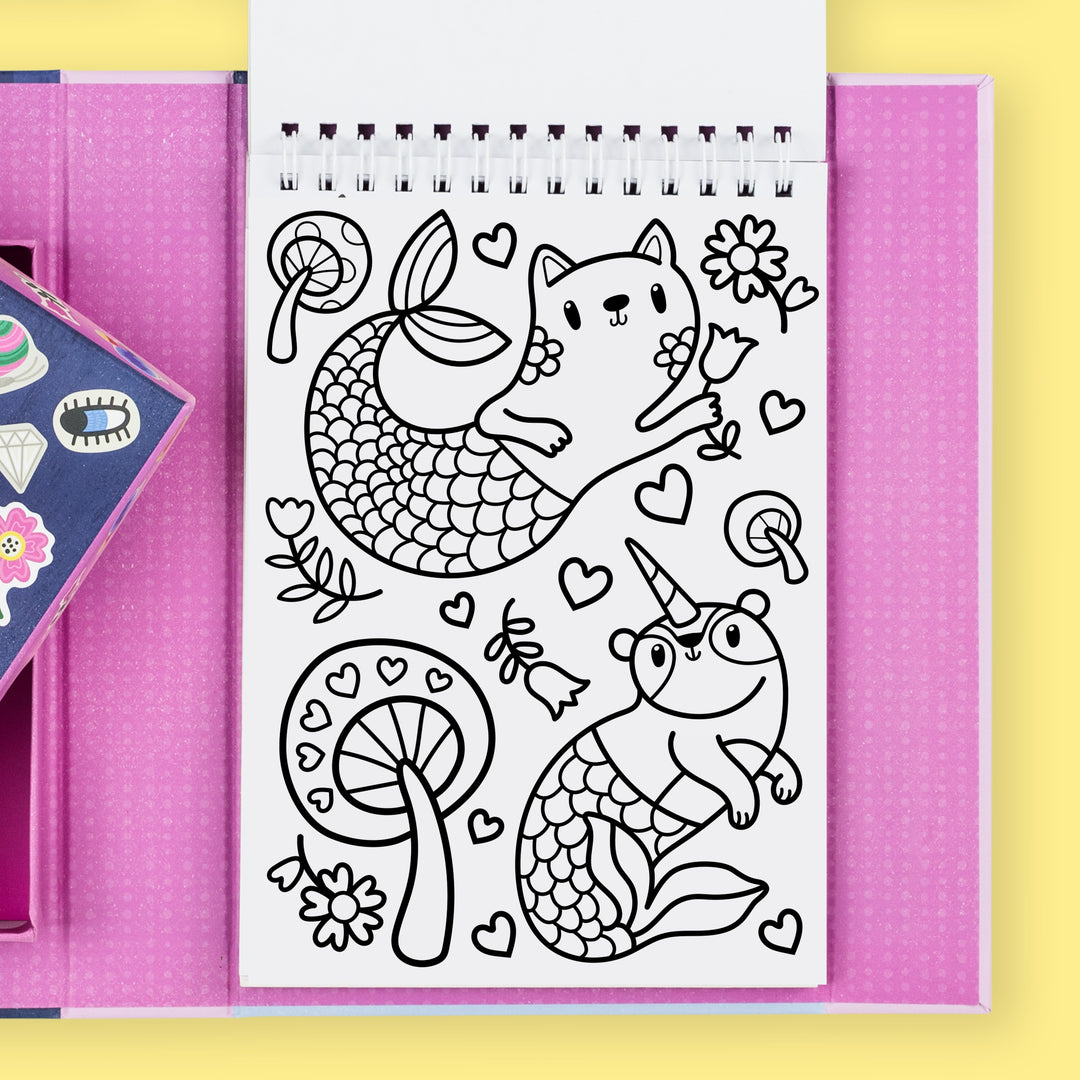 Colouring Set - Magical Creatures