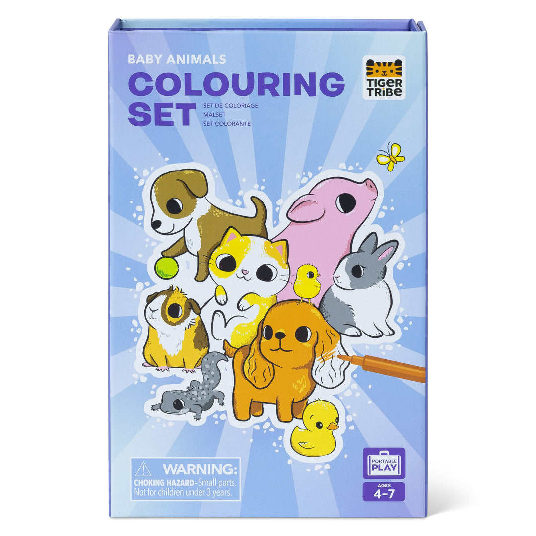 Colouring Set - Baby Animals