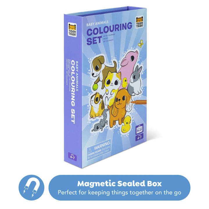 Colouring Set - Baby Animals
