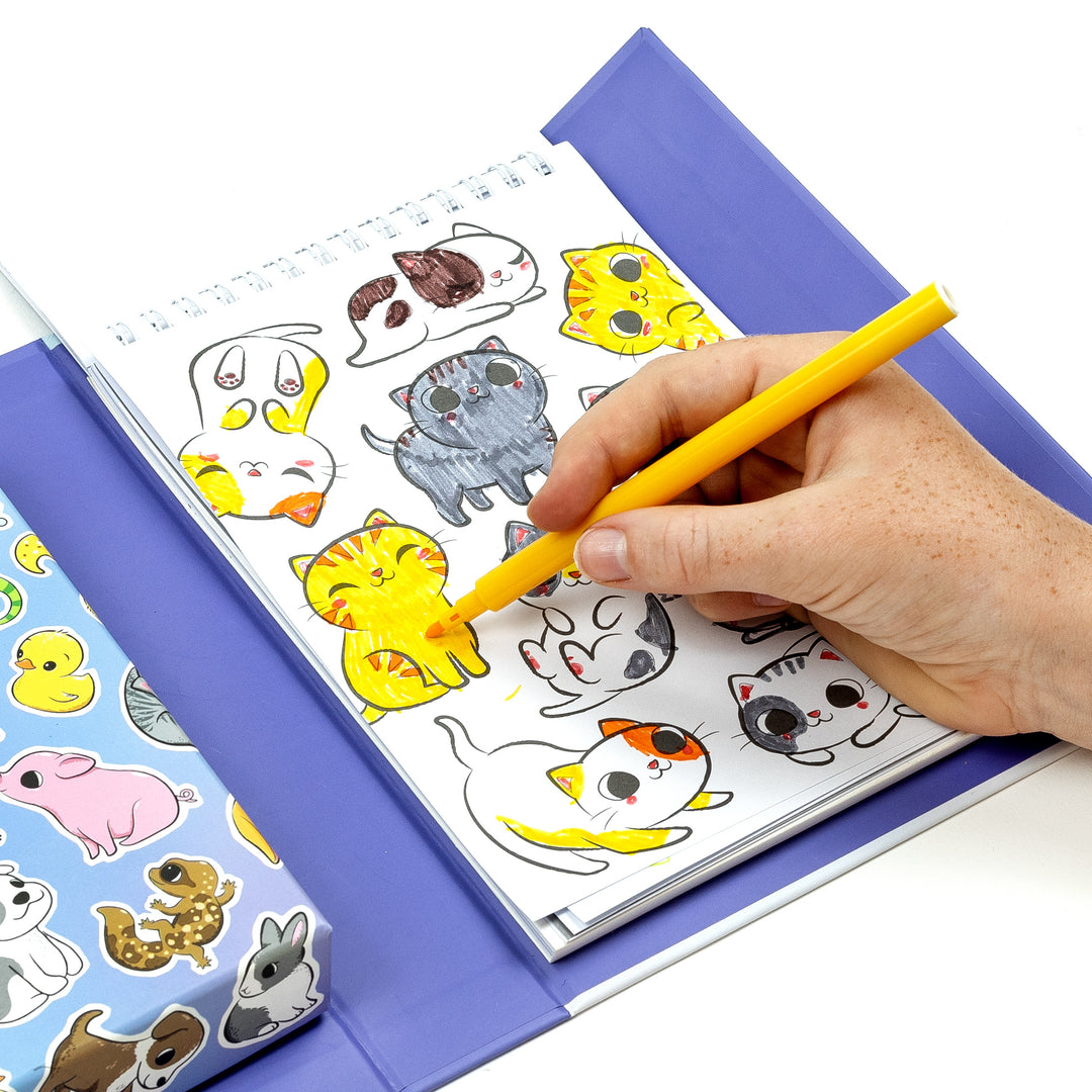 Colouring Set - Baby Animals