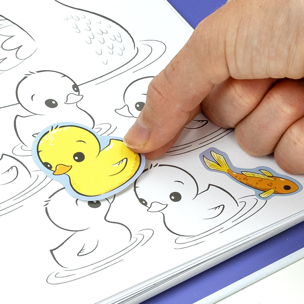 Colouring Set - Baby Animals