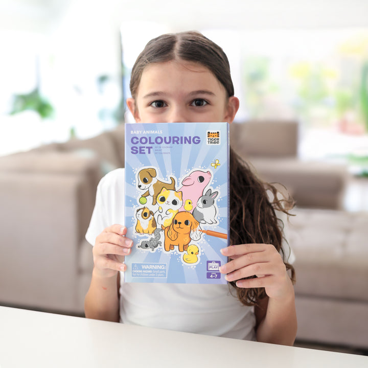 Colouring Set - Baby Animals