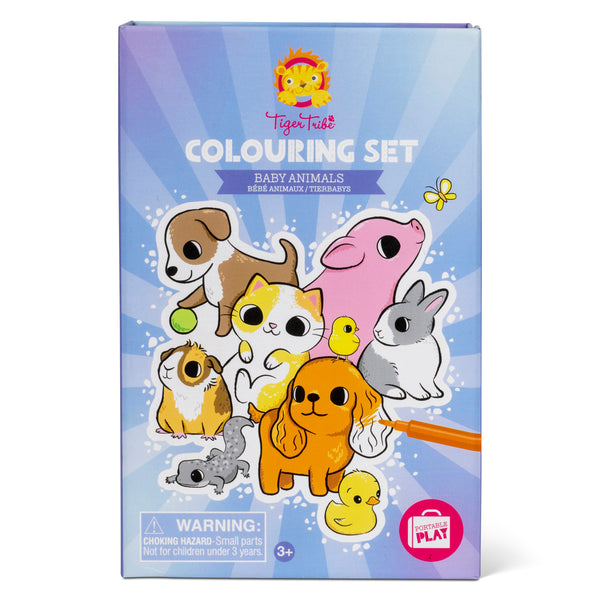 Colouring Set - Baby Animals