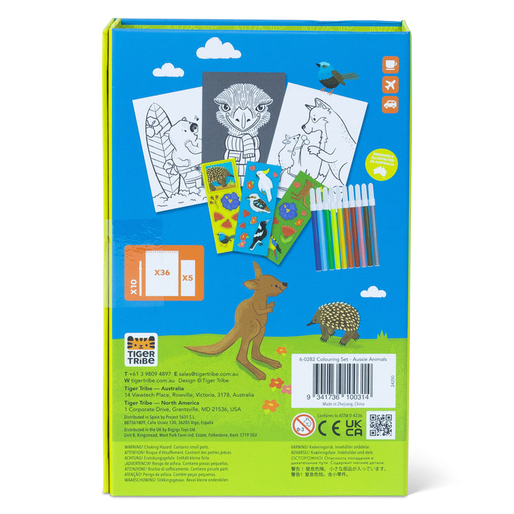 Colouring Set - Aussie Animals