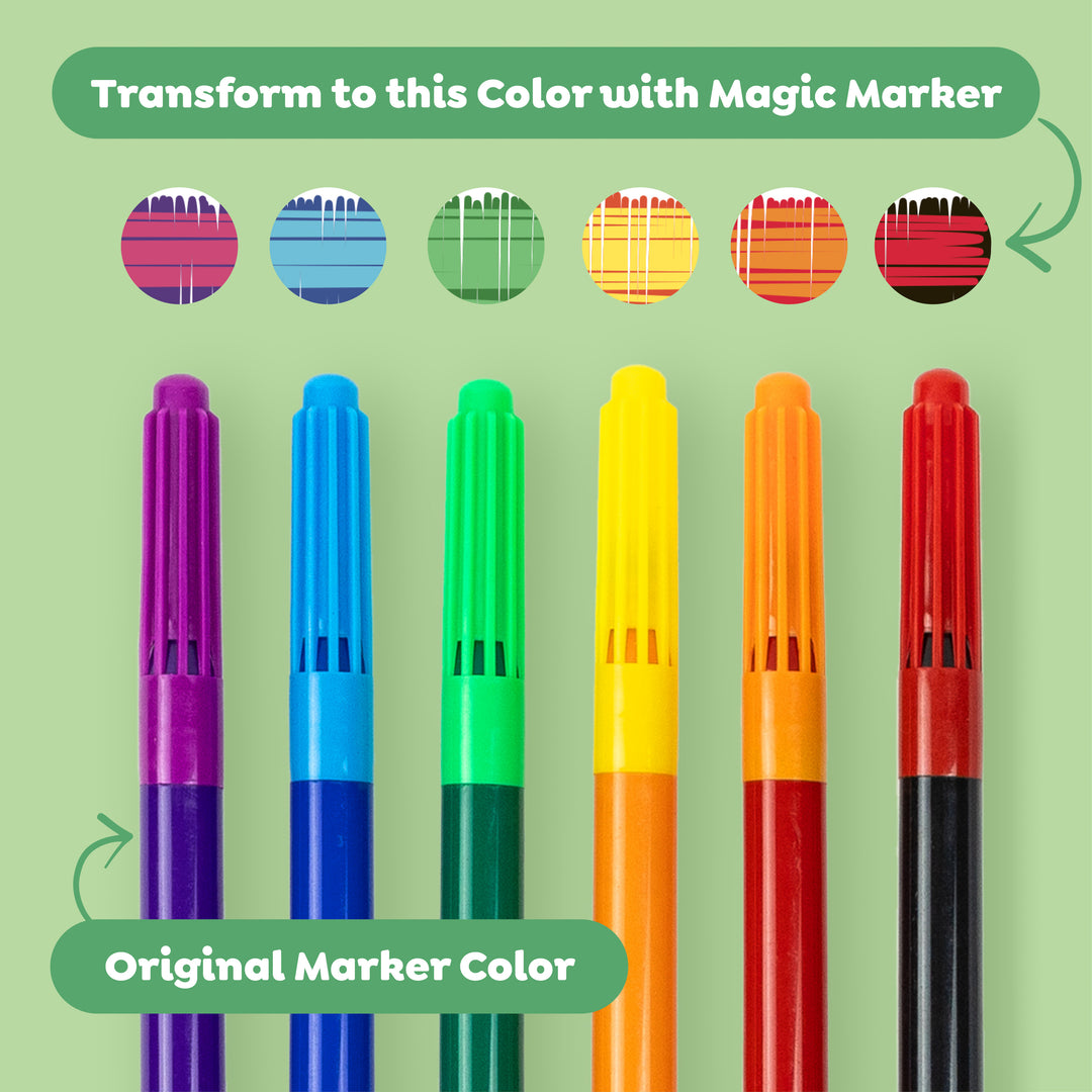 Colour Change Colouring Set - Garden Friends