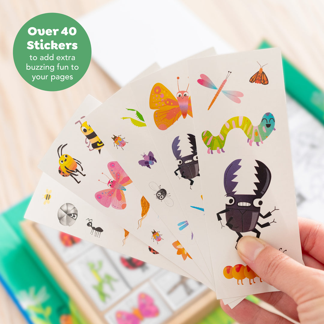 Colouring Set - Backyard Bugs