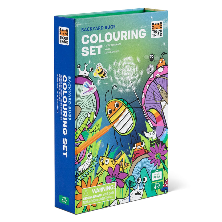 Colouring Set - Backyard Bugs