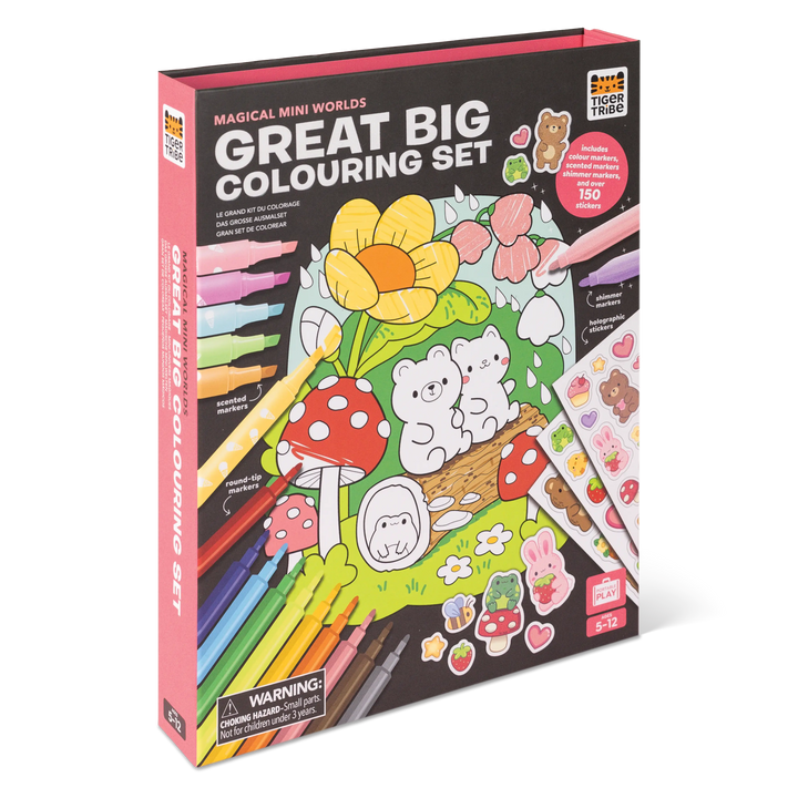 Great Big Colouring Set - Magical Mini Worlds