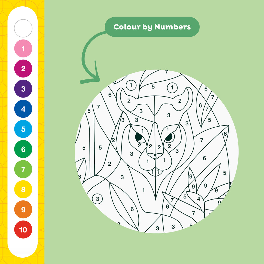 Colour by Numbers - The Tropics