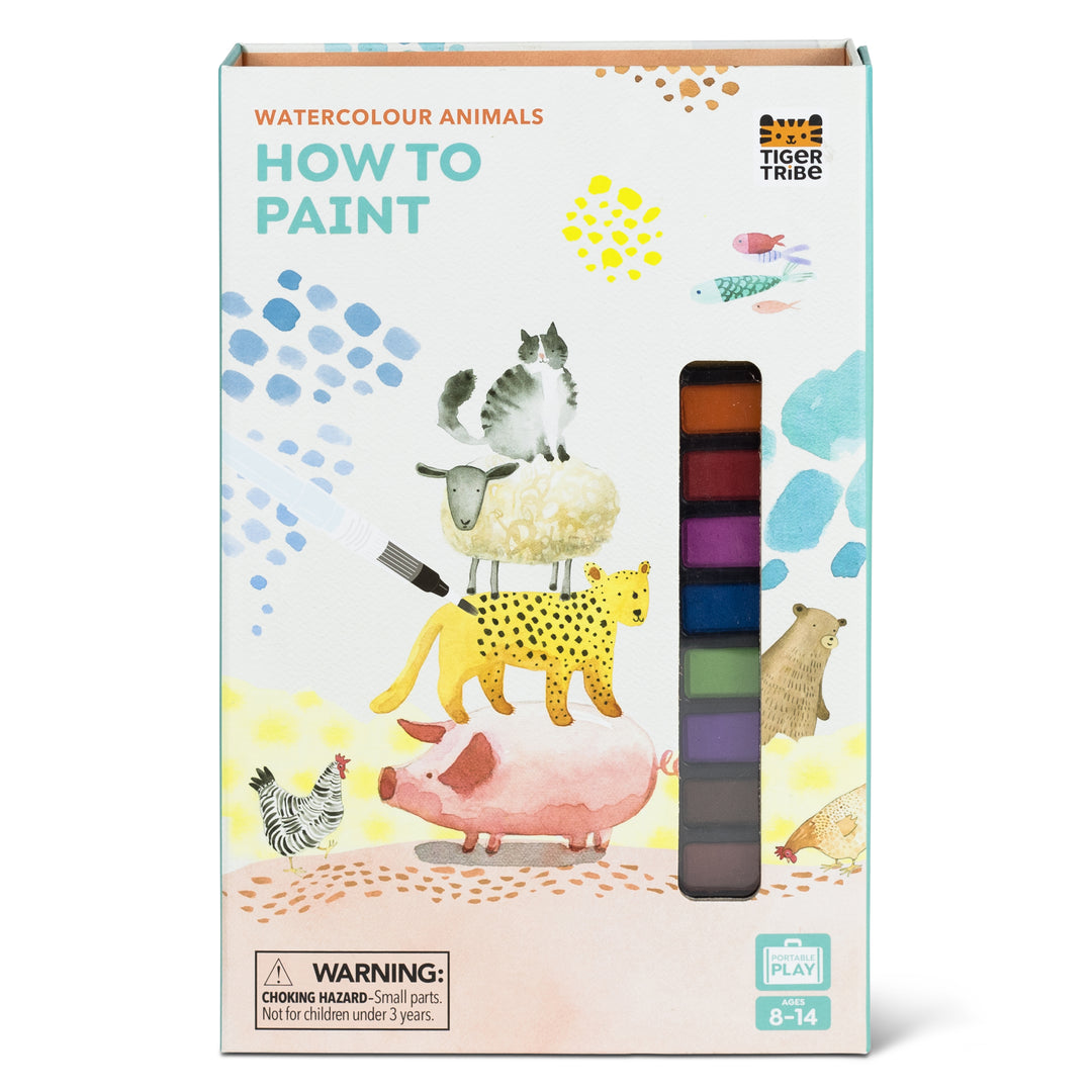 How to Paint - Watercolour Animals