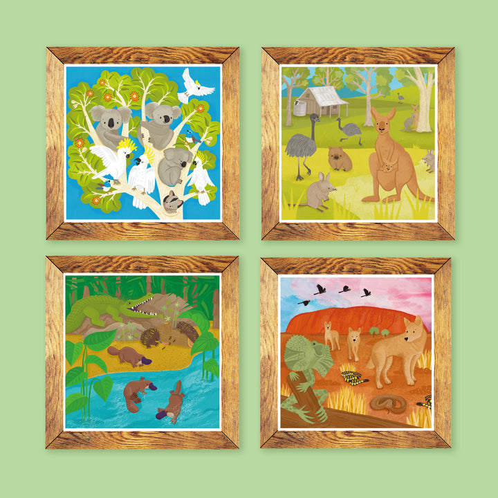 Magic Painting World - Aussie Animals