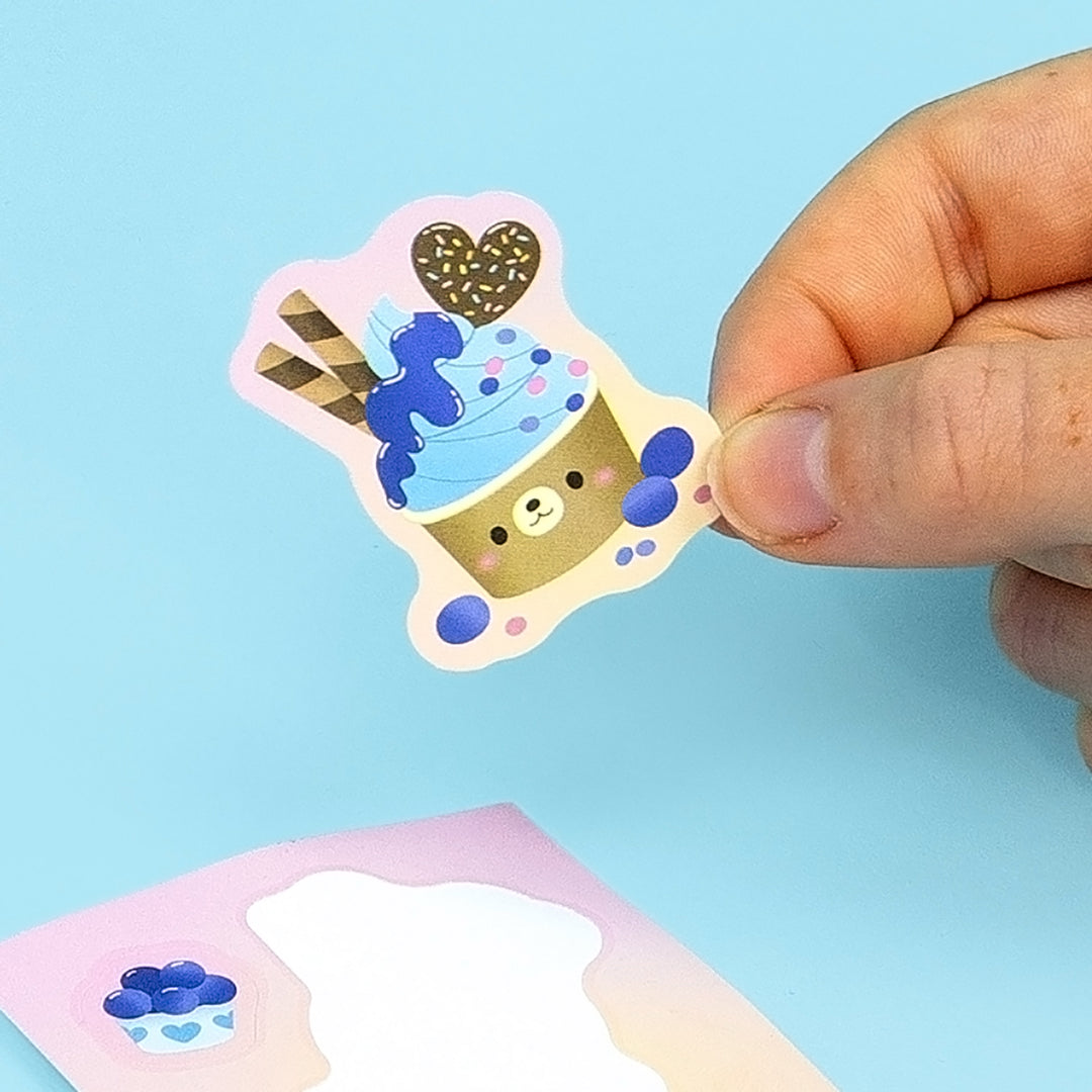 Scented Stacks Of Stickers - Dreamy Desserts