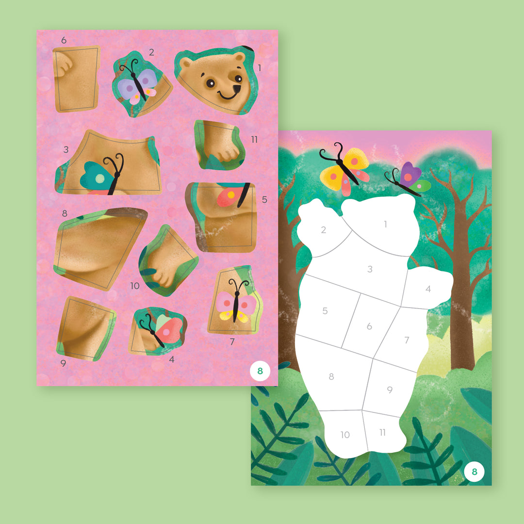 Sticker By Numbers - Animals