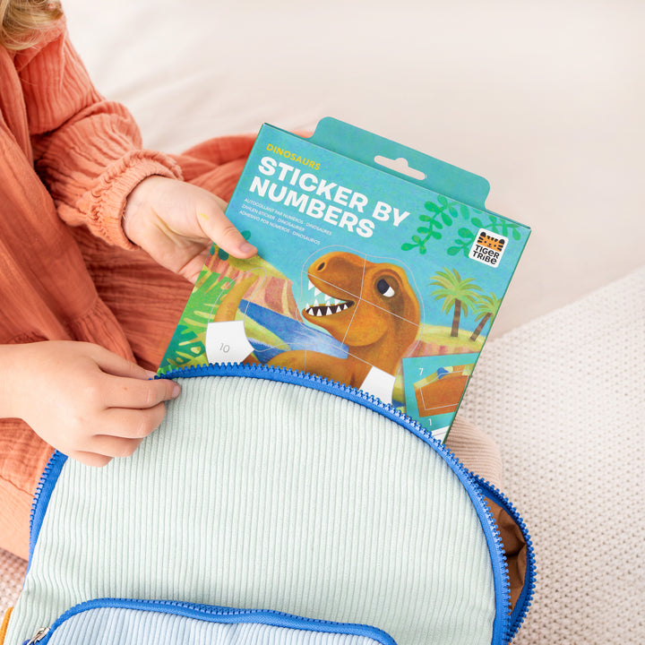 Sticker By Numbers - Dinosaurs