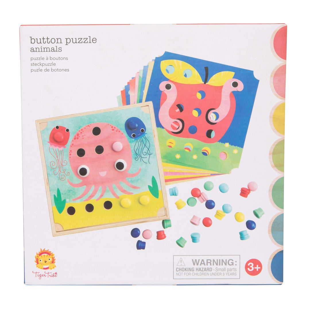 Button Puzzle - Animals