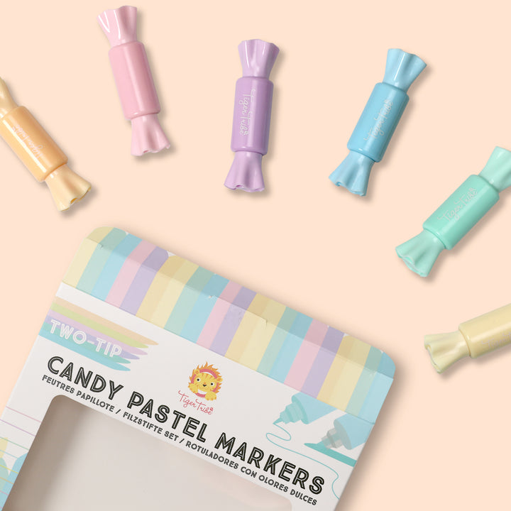 Two-Tip Candy Pastel Markers