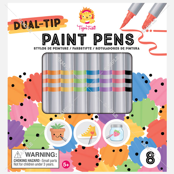 Dual-Tip Paint Pens