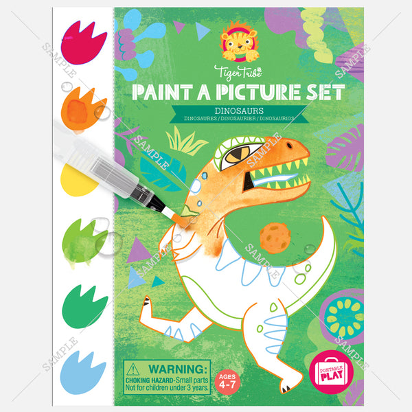 Paint-a-Picture Set - Dinosaurs