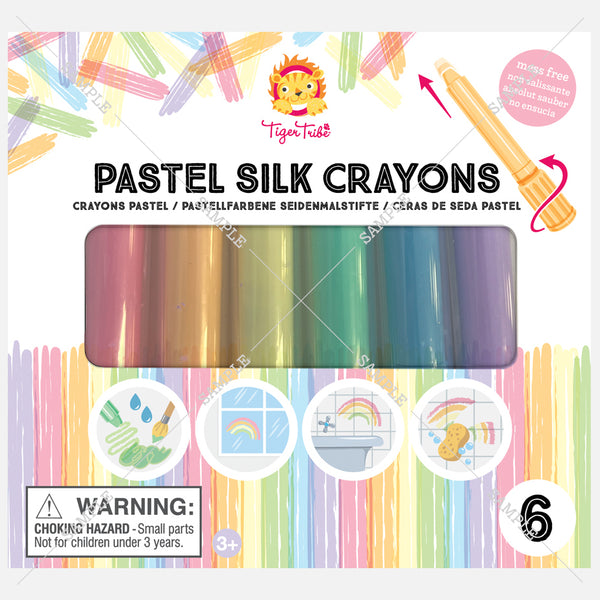 Pastel Silk Crayons