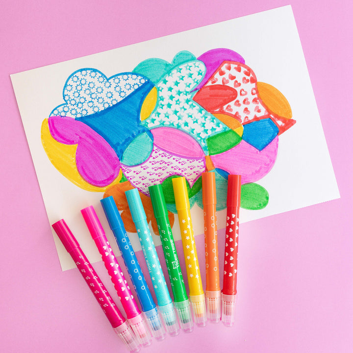 Dual-Tip Stamp Markers