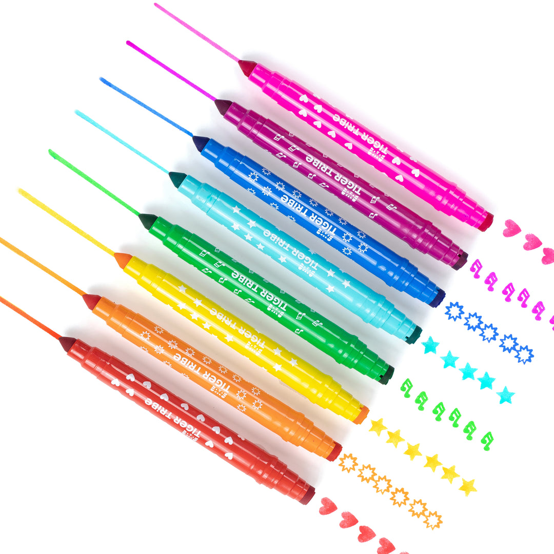 Dual-Tip Stamp Markers