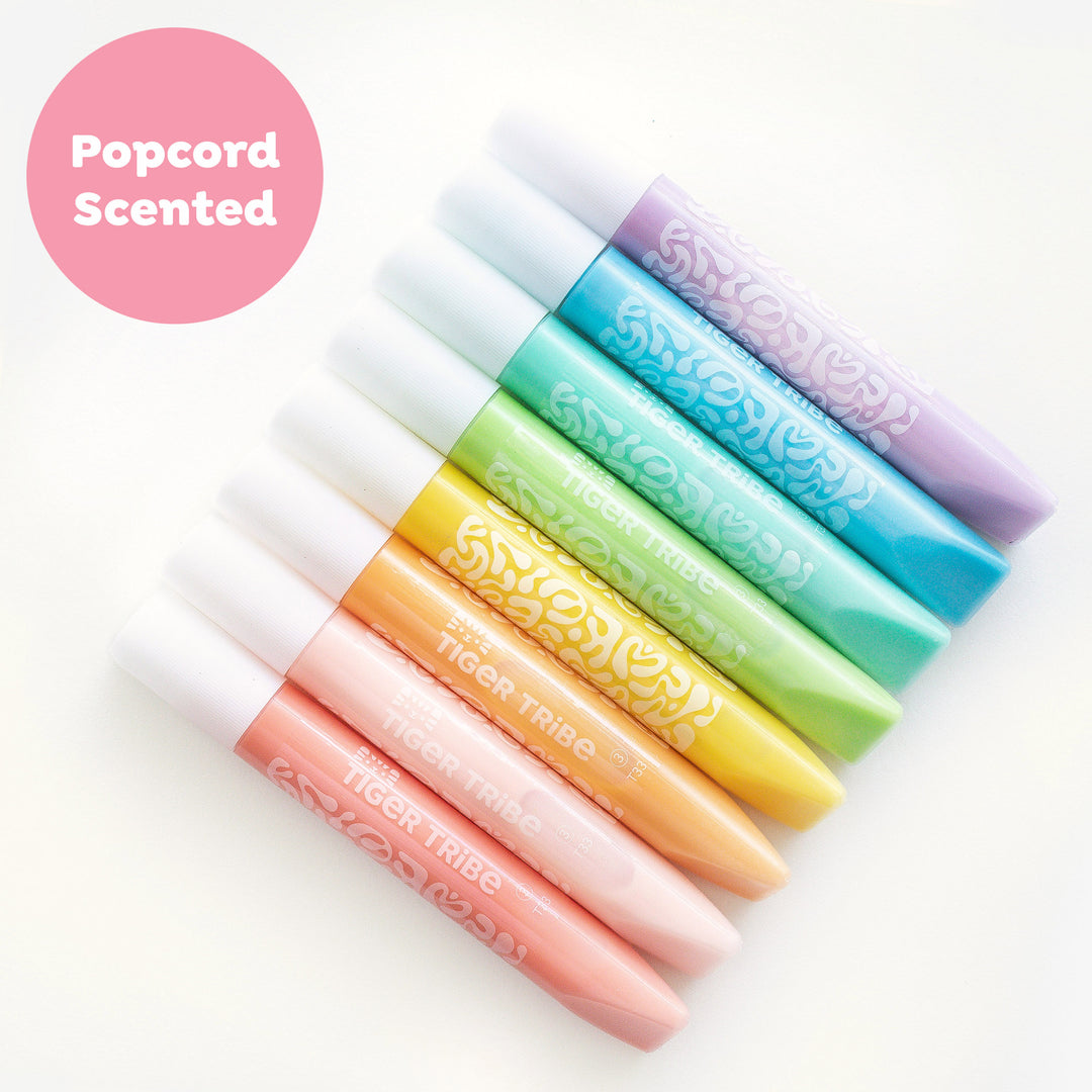 Scented Puffy Popcorn Pens
