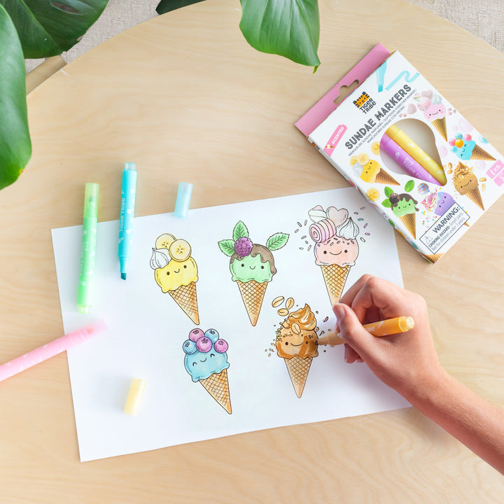 Scented Sundae Markers