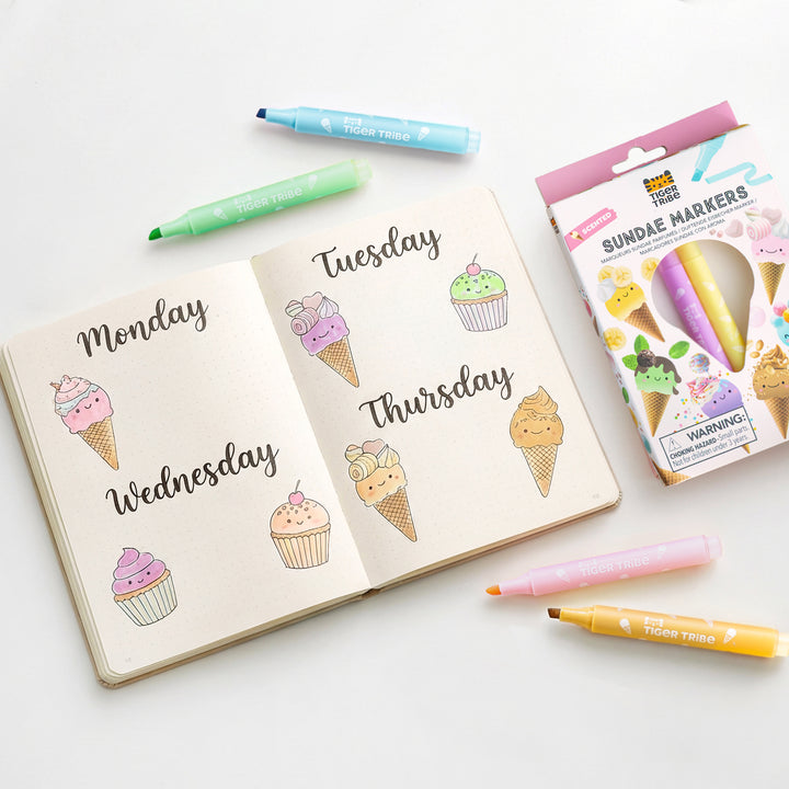 Scented Sundae Markers