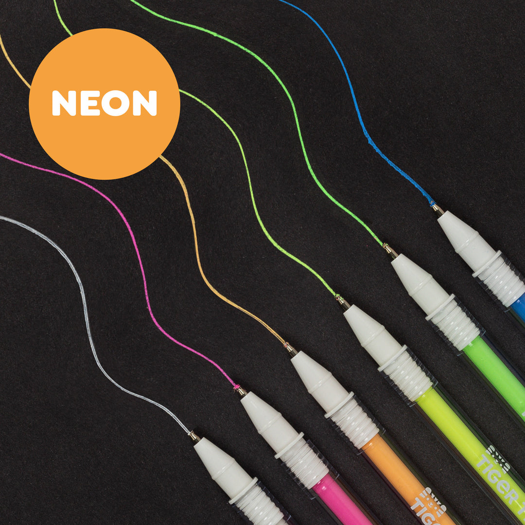 Neon Fine Tip Paint Pens