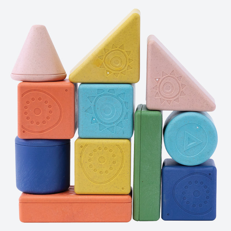 Rattle & Stack Blocks - Starter Pack Of 11