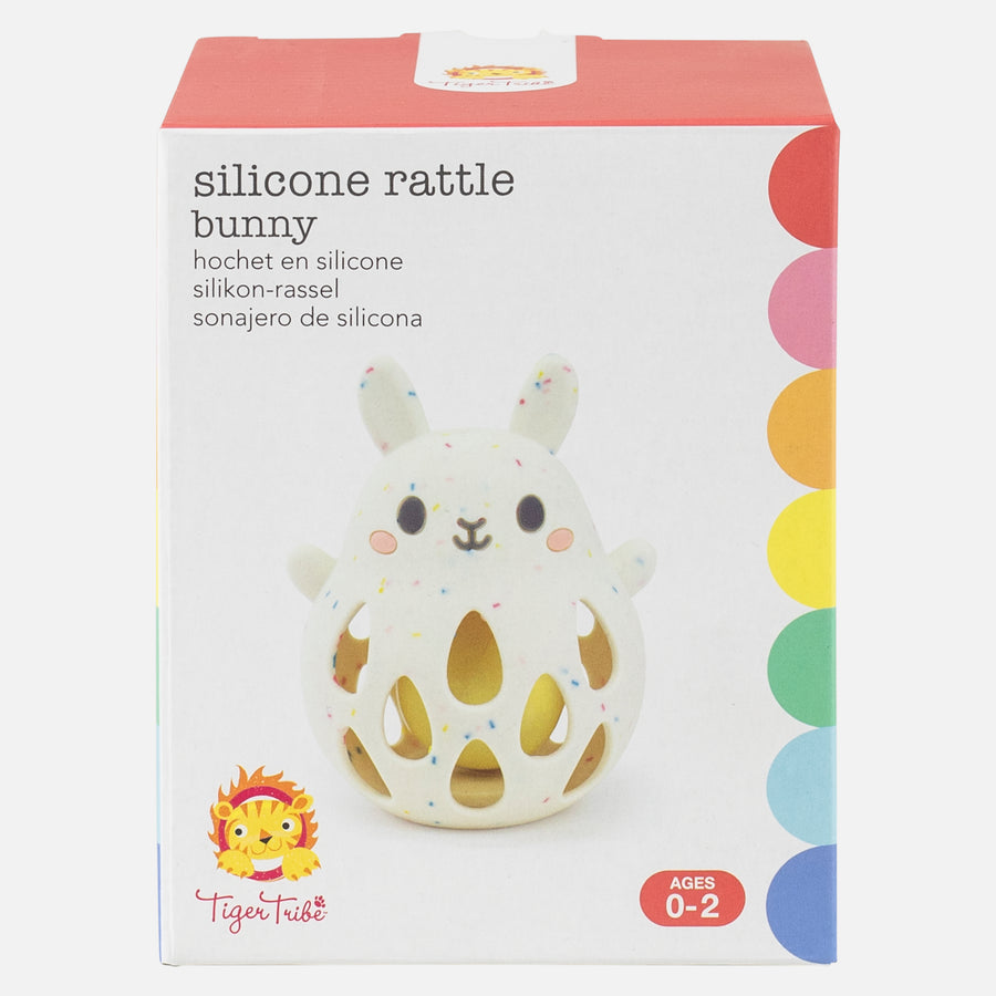 Silicone Rattle - Bunny