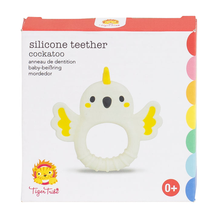 Silicone Teether - Cockatoo