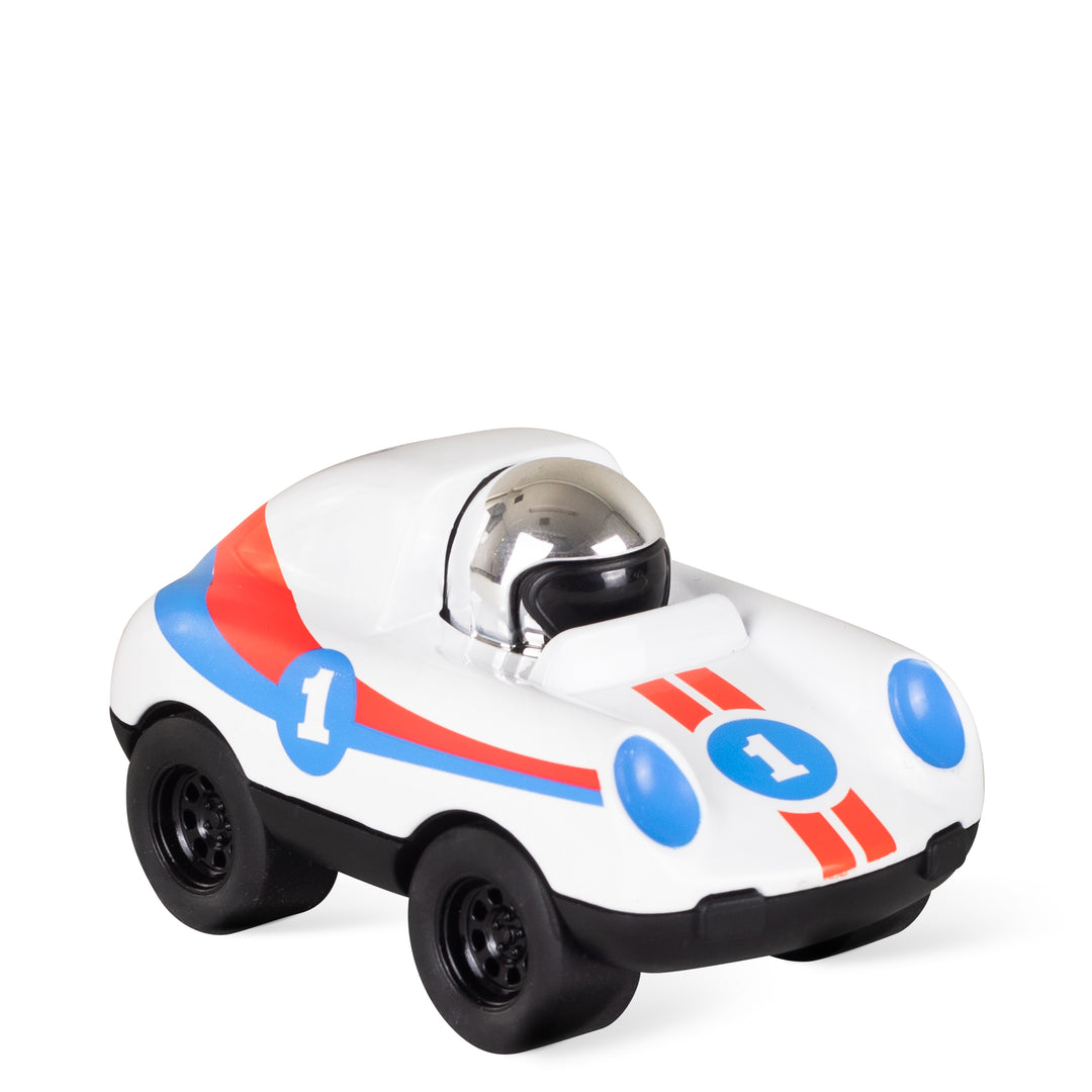 Chevron Racers Presto Racers - Ace (White) – Tiger Tribe